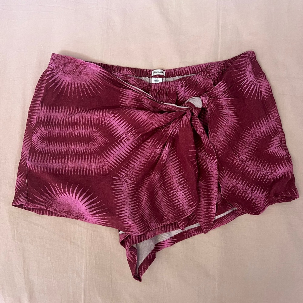 COPY - Urban Outfitters Kimchi Blue Patterned Wrap Skirt